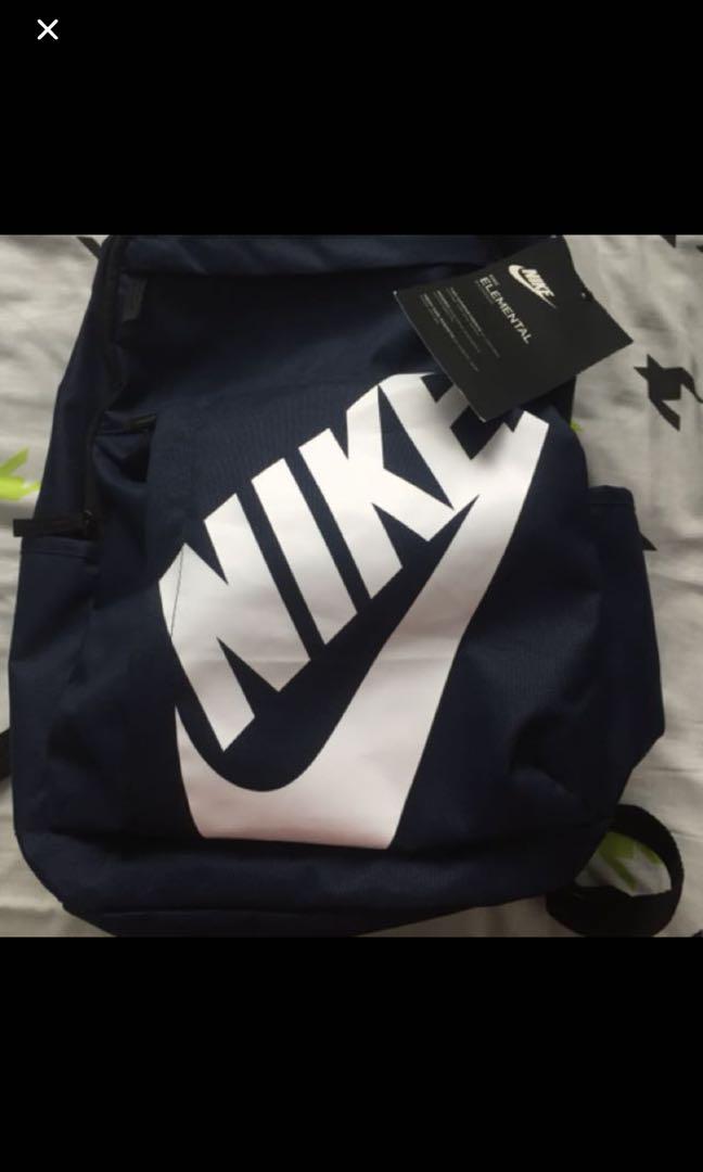 nike elemental backpack navy blue