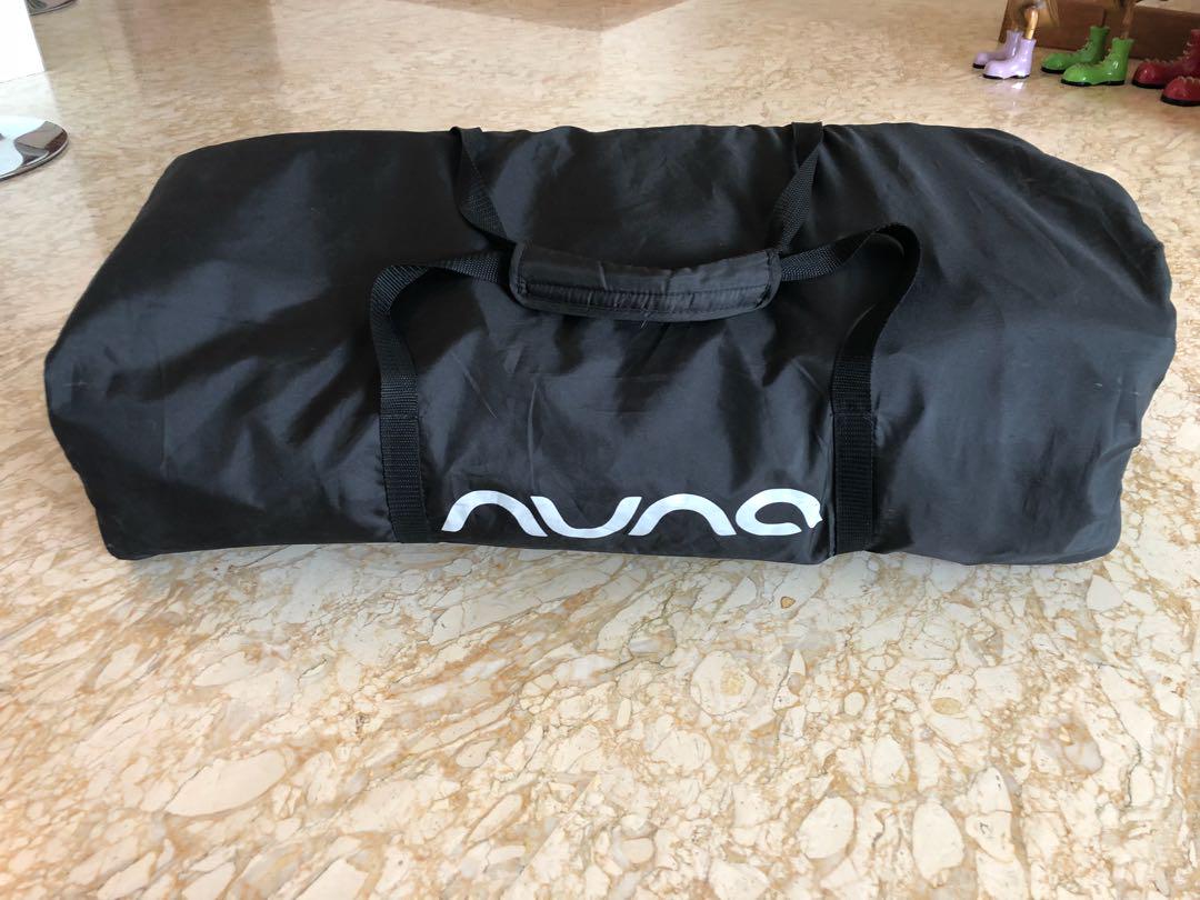 NUNA SENA Travel Cot & Playpen, in midnight black, Babies & Kids, Baby