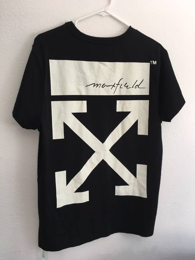 Off white maxfield top Men s Fashion Tops Sets Formal Shirts