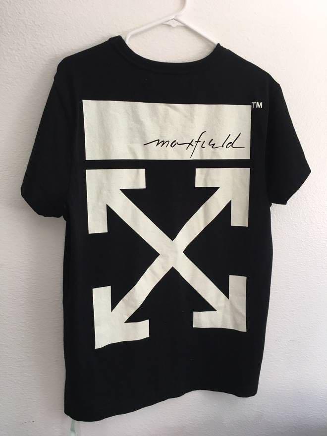 Off white maxfield top Men s Fashion Tops Sets Formal Shirts