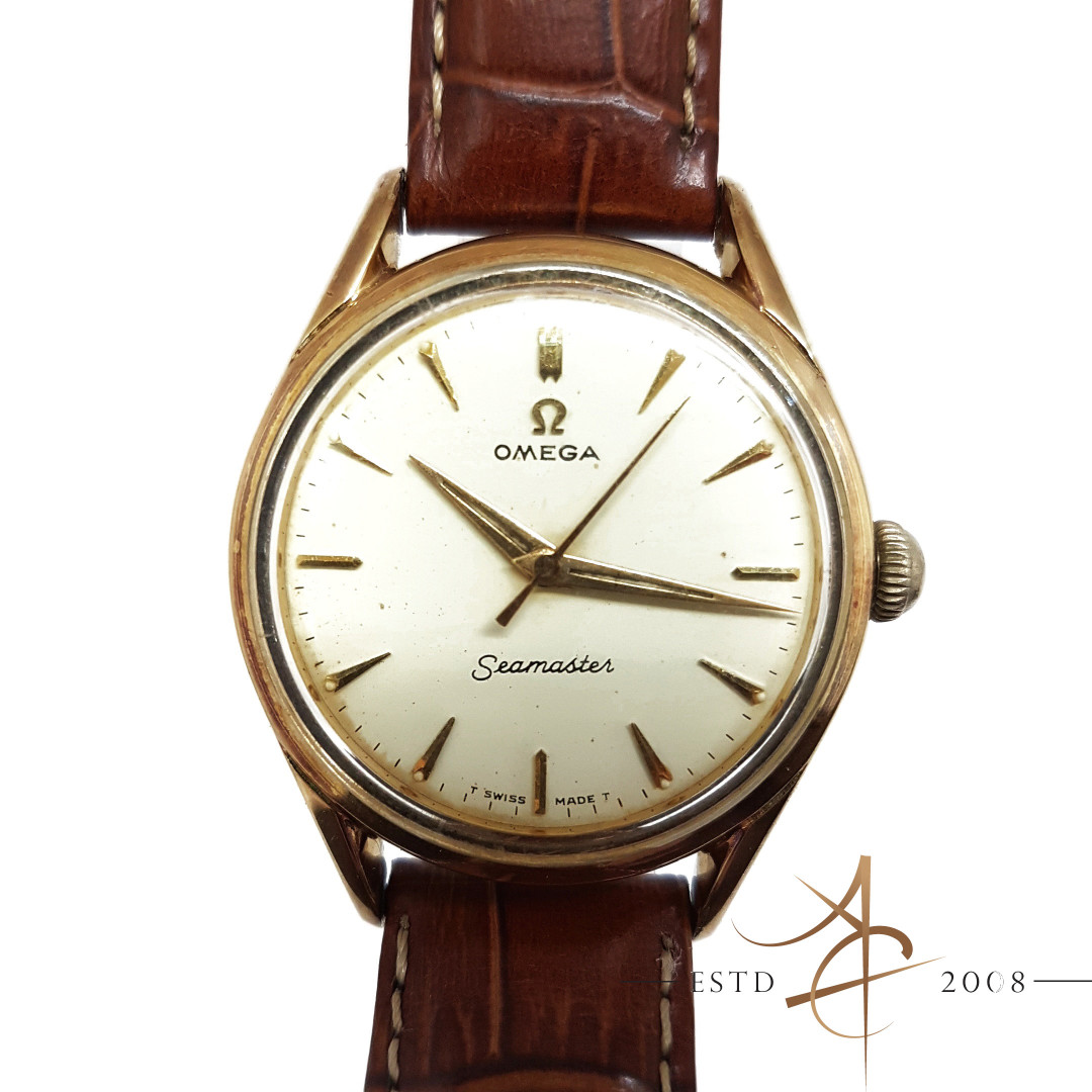 Omega Seamaster Gold Cap Automatic Vintage Watch, Luxury, Watches on ...