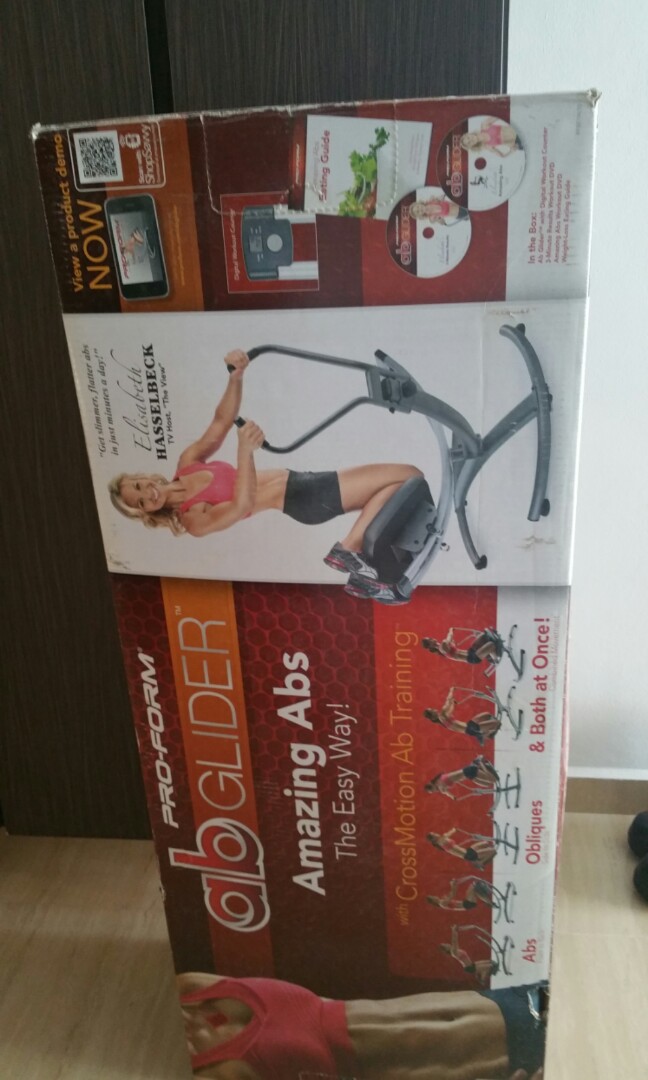 Pro Form Ab Glider, gym equipment, exercise, Sports Equipment