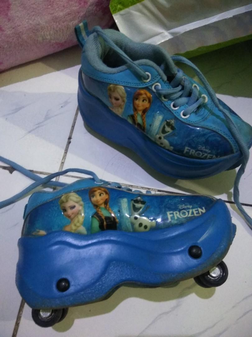 Sepatu Roda Anak Frozen Size 29 Murah Bayi Anak Mainan Baby Walker Di Carousell