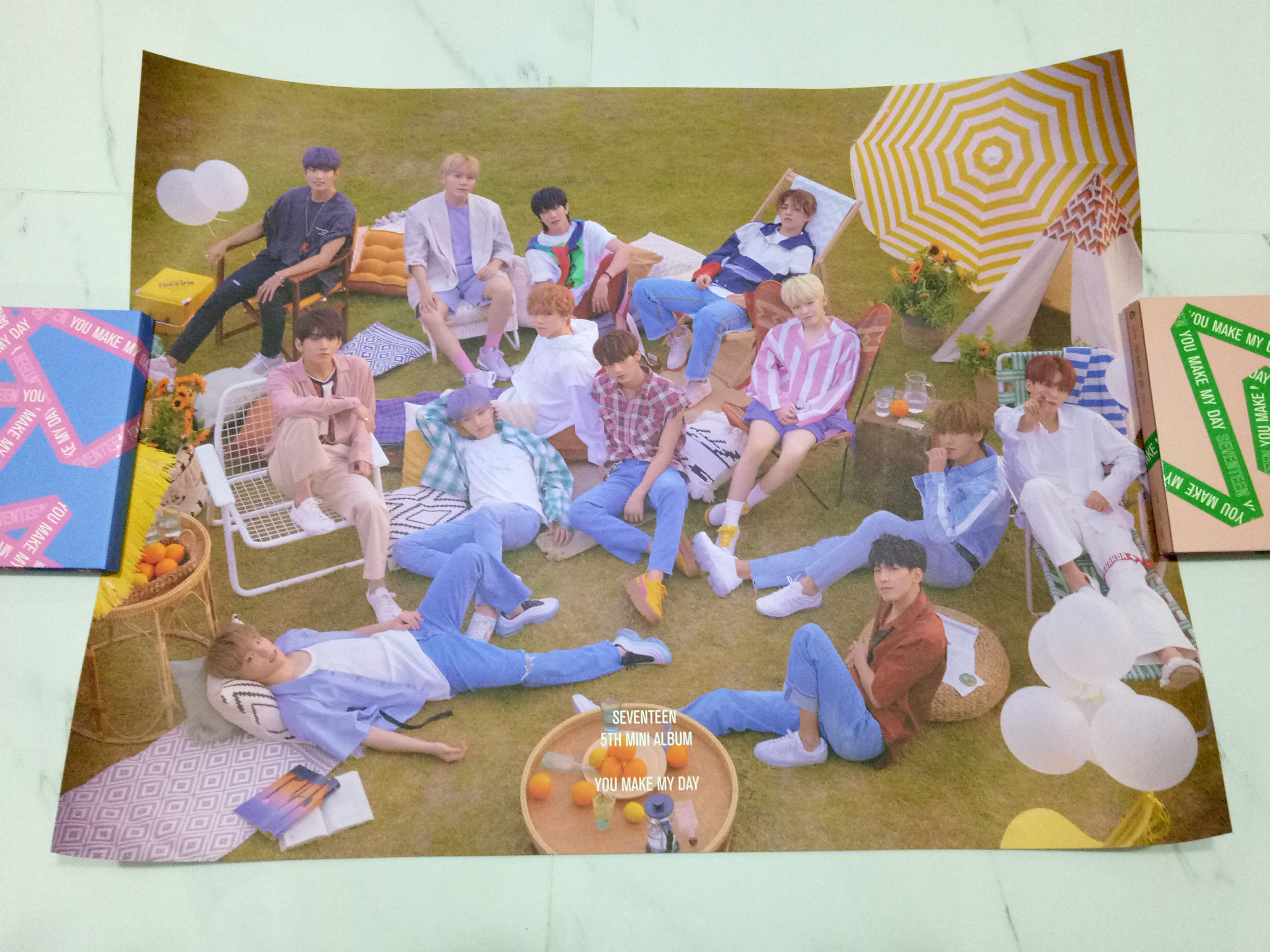 Seventeen Svt You Make My Day Poster Instock Entertainment