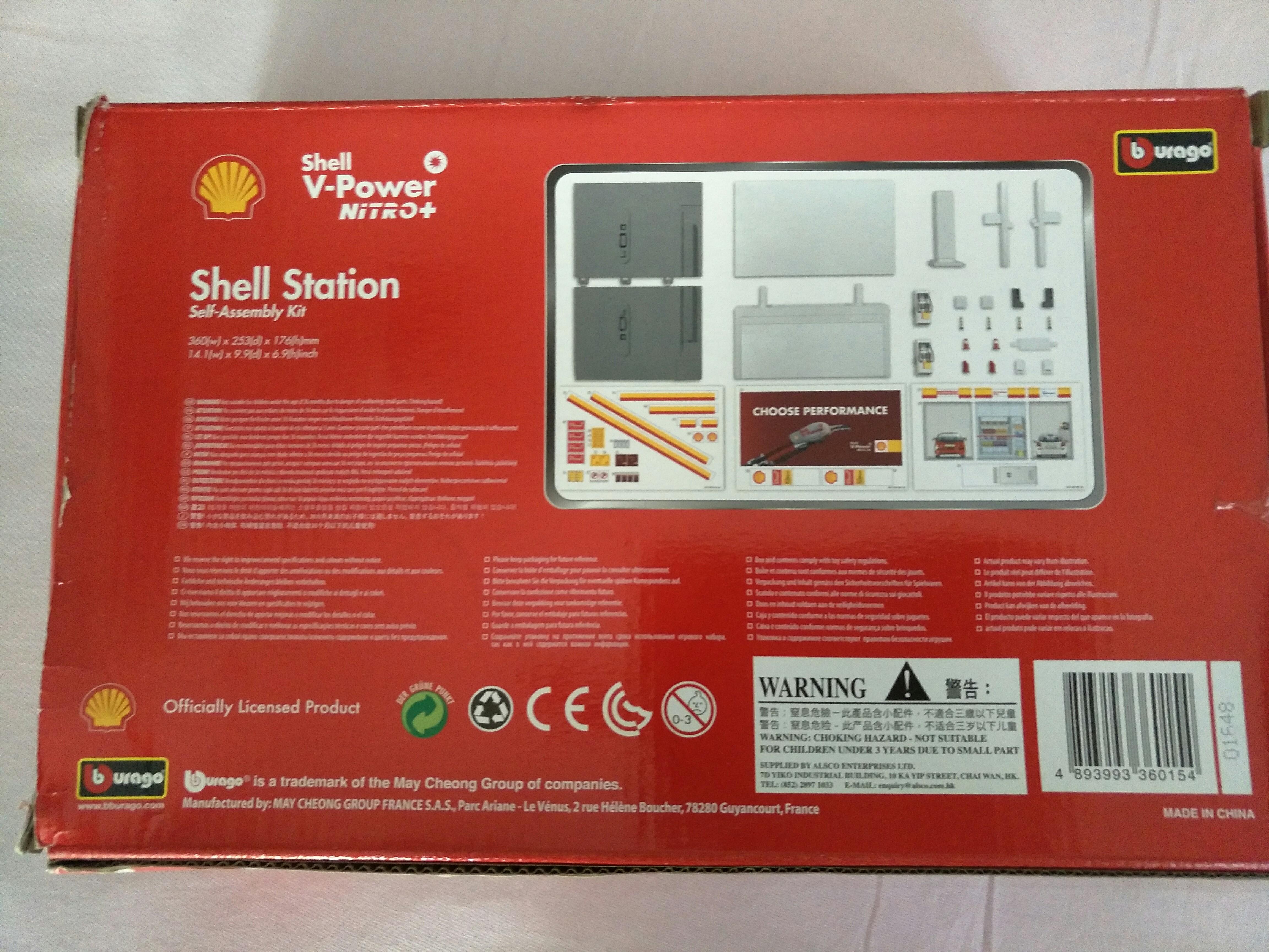 Shell Station -self assembly kit, Hobbies & Toys, Toys & Games on Carousell