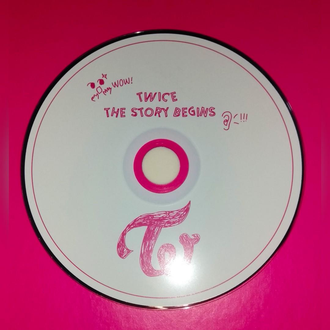 Signed Twice The Story Begins Album Korean Press, Hobbies & Toys