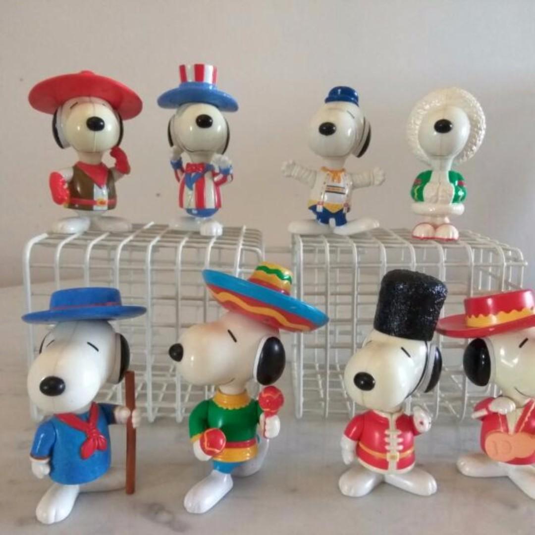 snoopy mcdonalds toys 1999