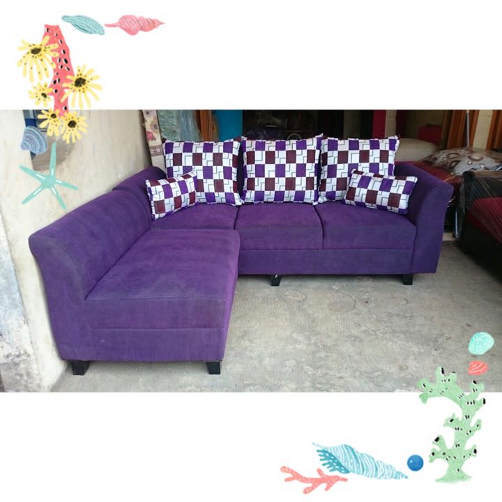 Jual Sofa  L Putus Minimalis Sofa  Bed Tangan Minang 1700000 