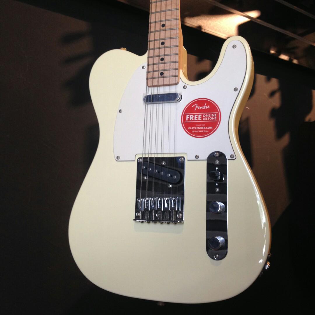 Squier Affinity Series Telecaster Arctic White Music