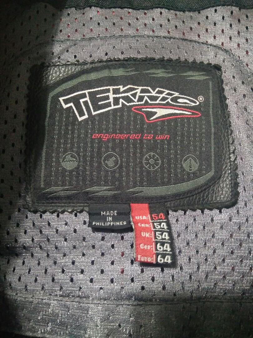 Teknic chicane deals leather jacket