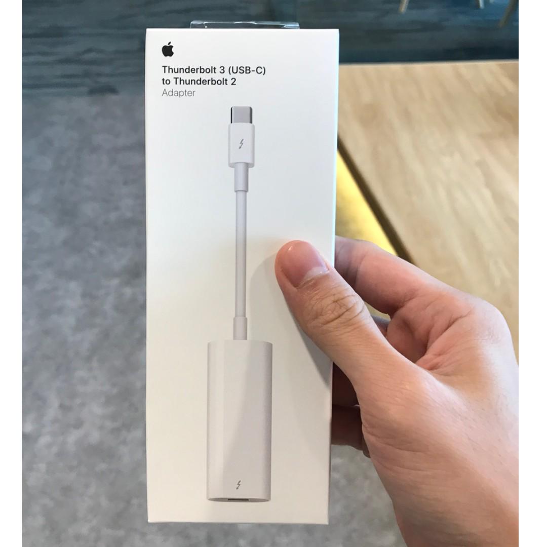 Thunderbolt 3 Usb C To Thunderbolt 2 Adapter Electronics Computer Parts Accessories On Carousell