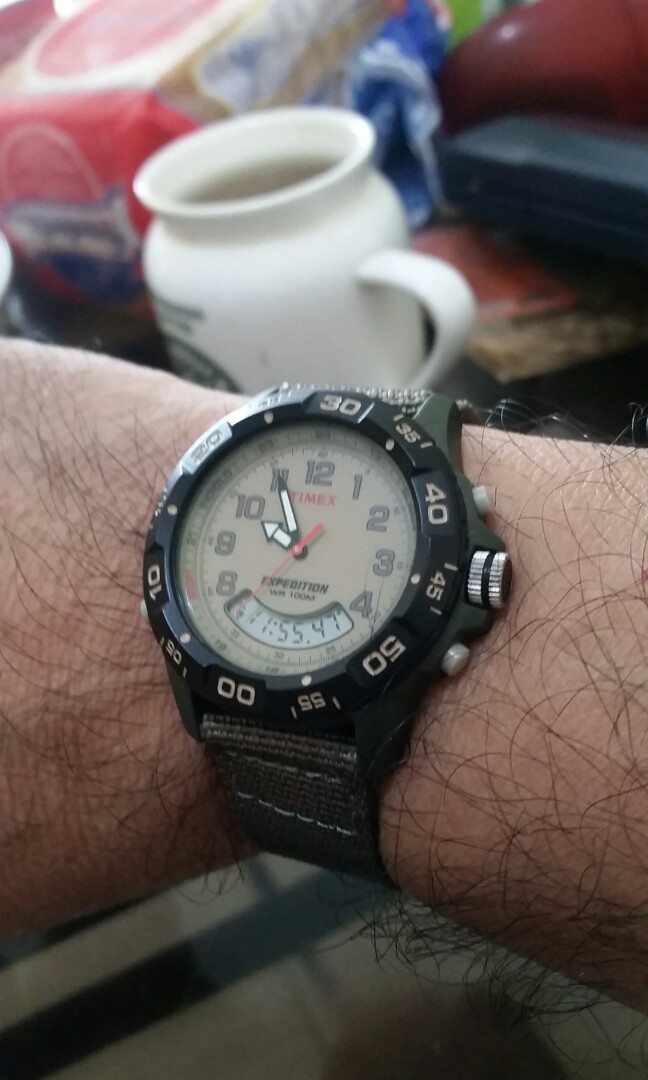 Timex Expedition Ana Digi Watch not seiko casio Men s Fashion