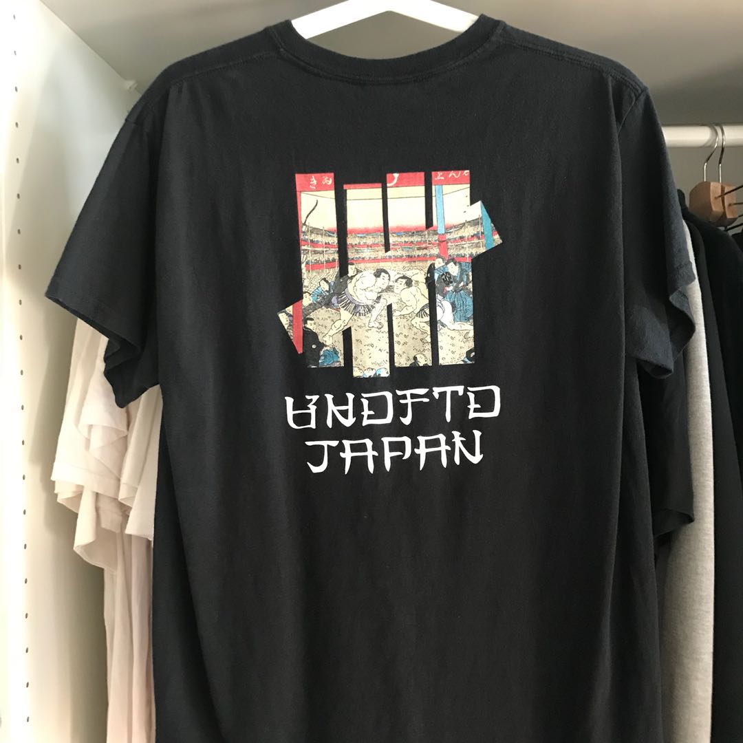 Undefeated UNDFTD japan exclusive sumo tee, Men's Fashion, Tops