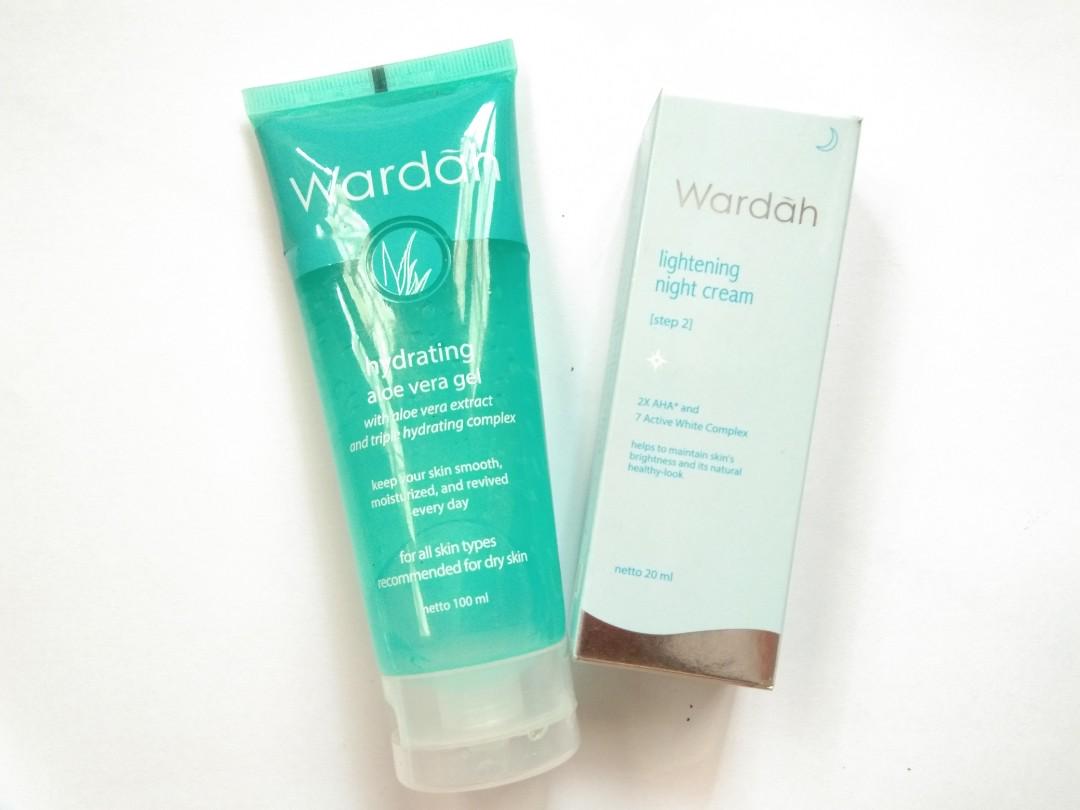 night cream aloe vera gel