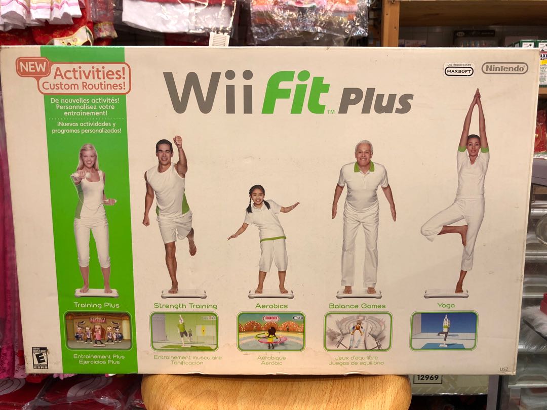 wii fit plus balance games