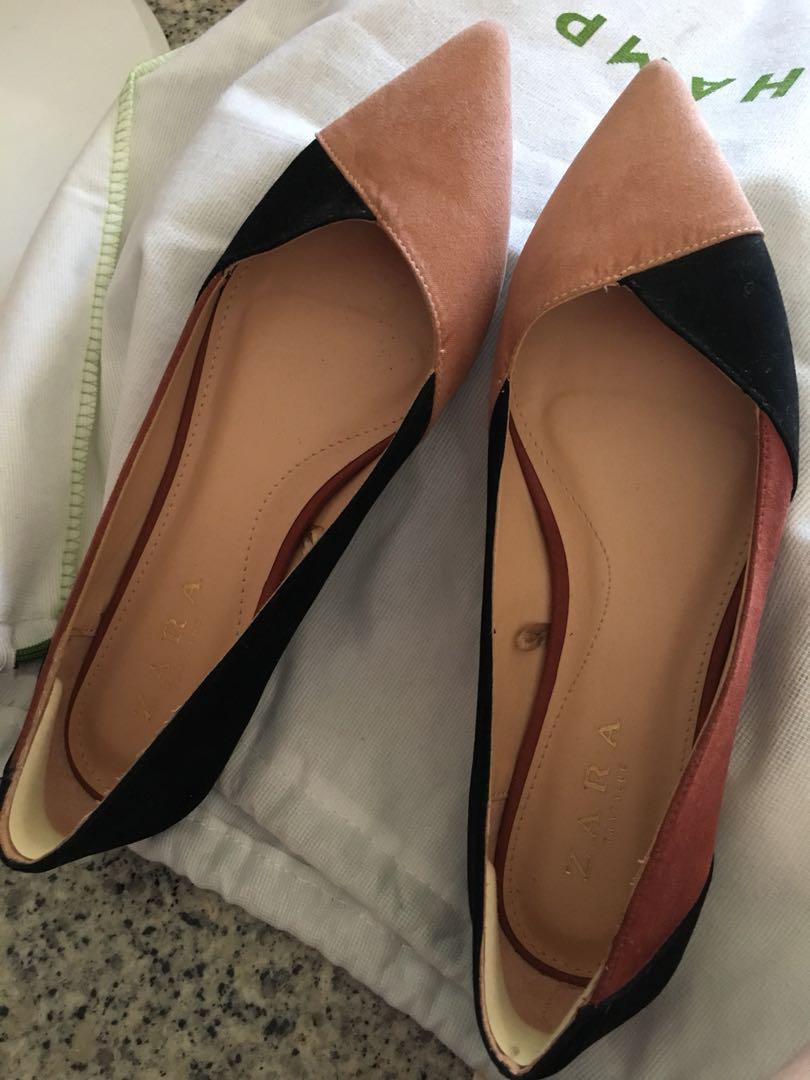 Zara shoes womens flats clearance