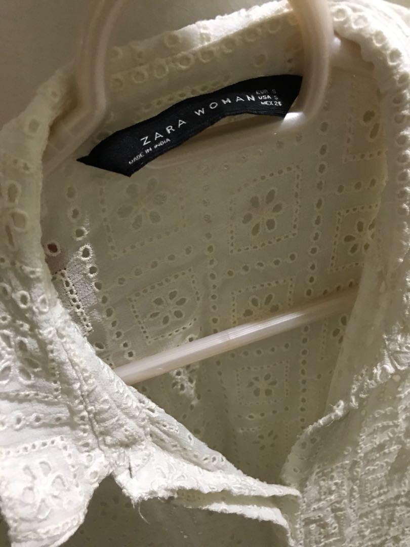 Zara Woman White Polo (Category: Others Tops) located in Makati City. Submitted by celers (Listing ID 181835265, Image 2). Description: .