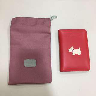 Radley Leather Passport Wallet / Case / Holder