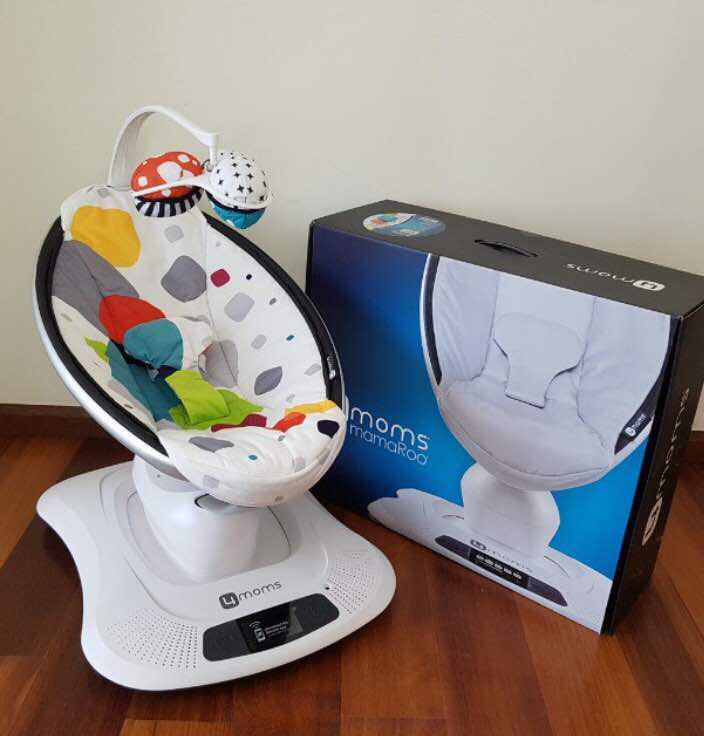 4mom mamaroo 3.0 multi plush for SALE Babies Kids Baby Nursery
