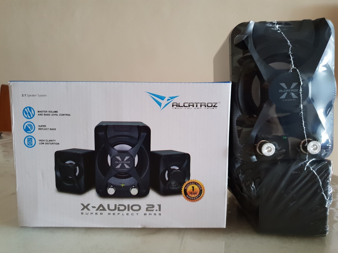 Alcatroz X Audio 2.1 Speaker System
