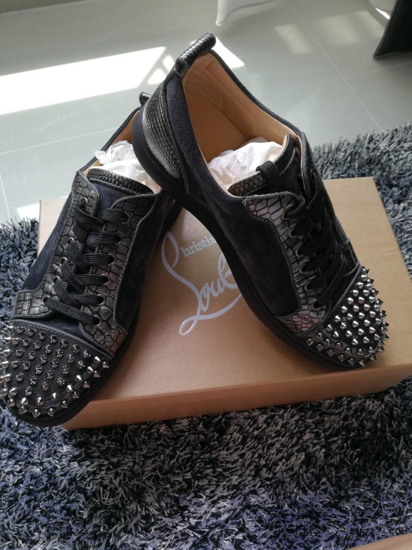 christian louboutin mens shoes spikes