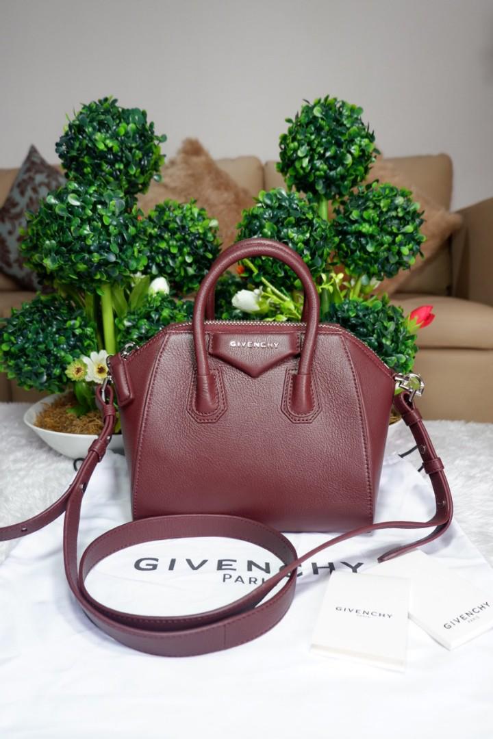 Givenchy antigona sales oxblood