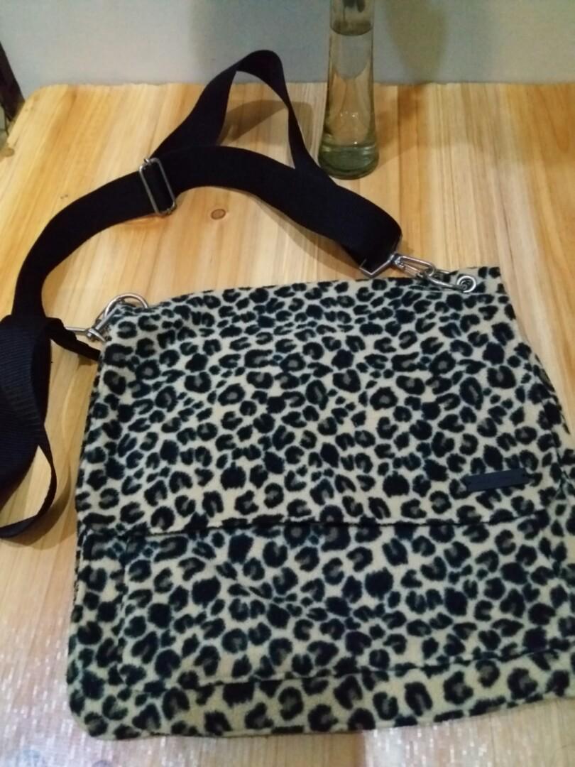 Authentic Old Navy Leopard Crossbody Bag