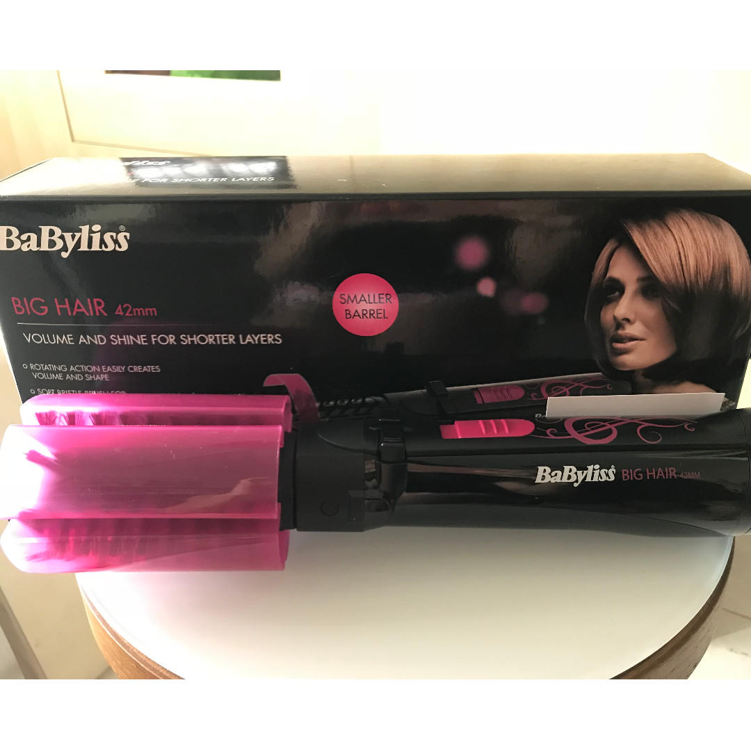 Babyliss Big Hair 42mm Smaller Barrel Beauty Personal Care Hair on Carousell