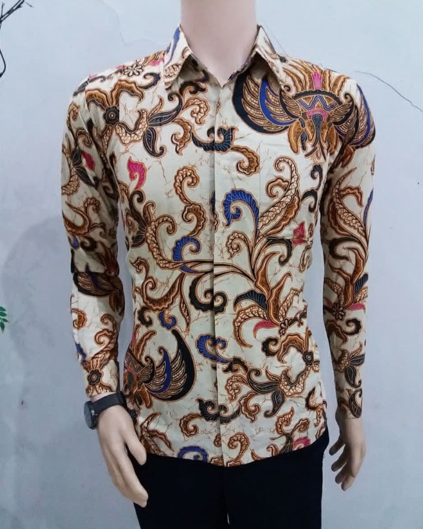 Baju Hem Batik Baju Batik Kantor Baju Kerja Kemeja Batik Murah