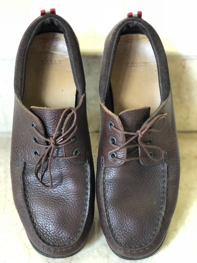 bally boat shoes