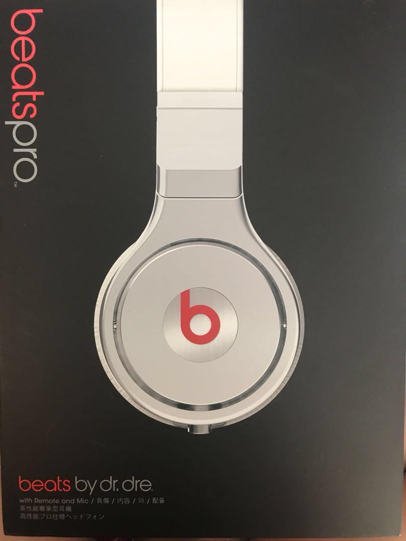 Beats By Dr Dre Studio Headphones In White Electronics Audio On Carousell