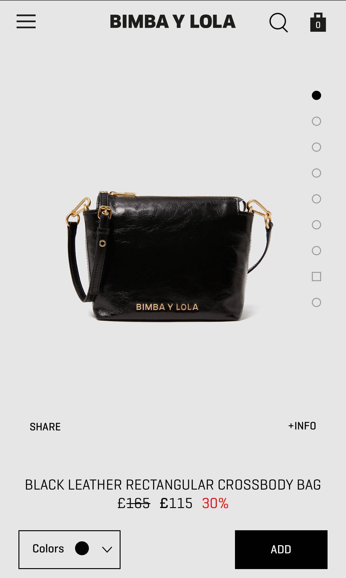 bimba y lola crossbody bag