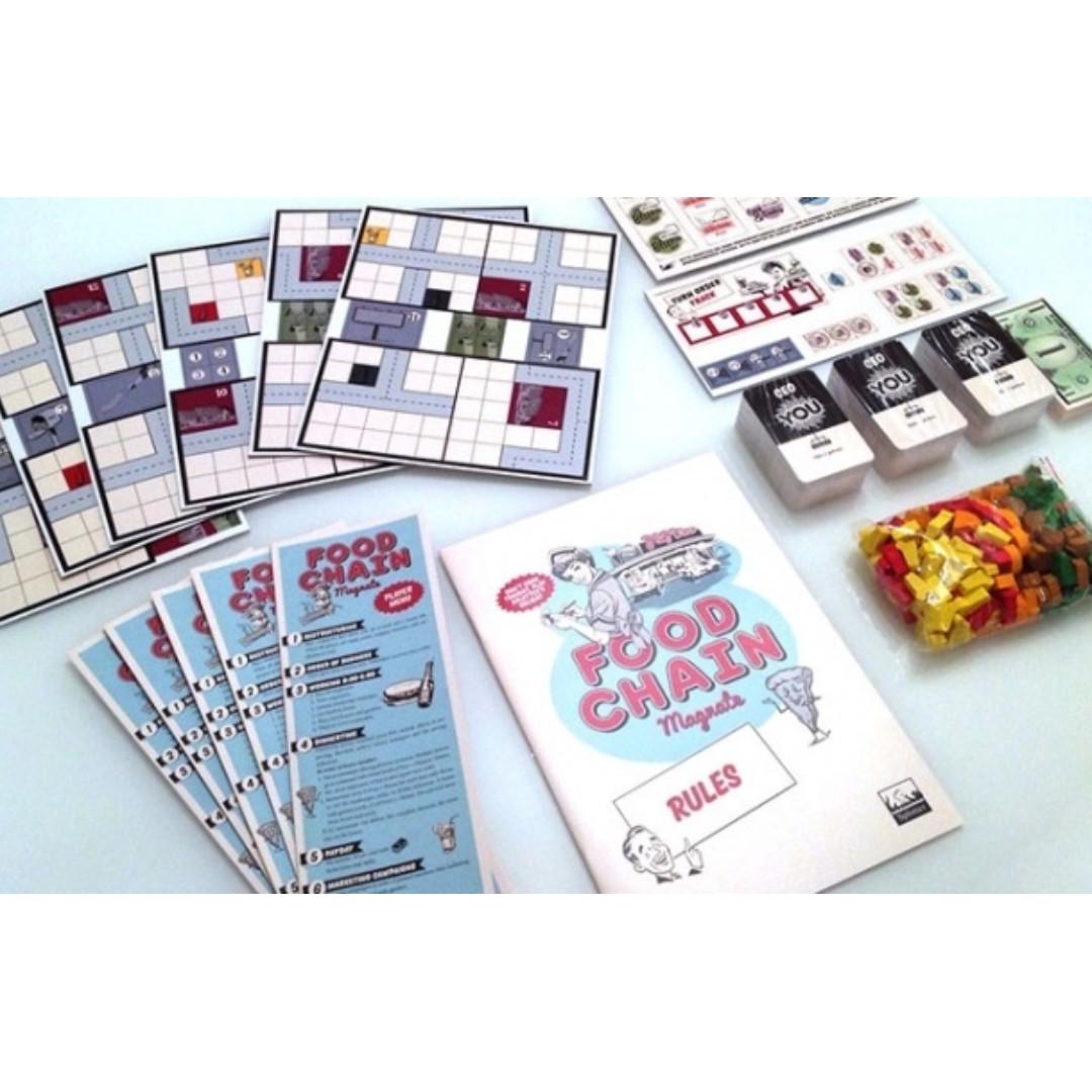 Bnis Food Chain Magnate Board Game Hobbies Toys Toys Games On Carousell