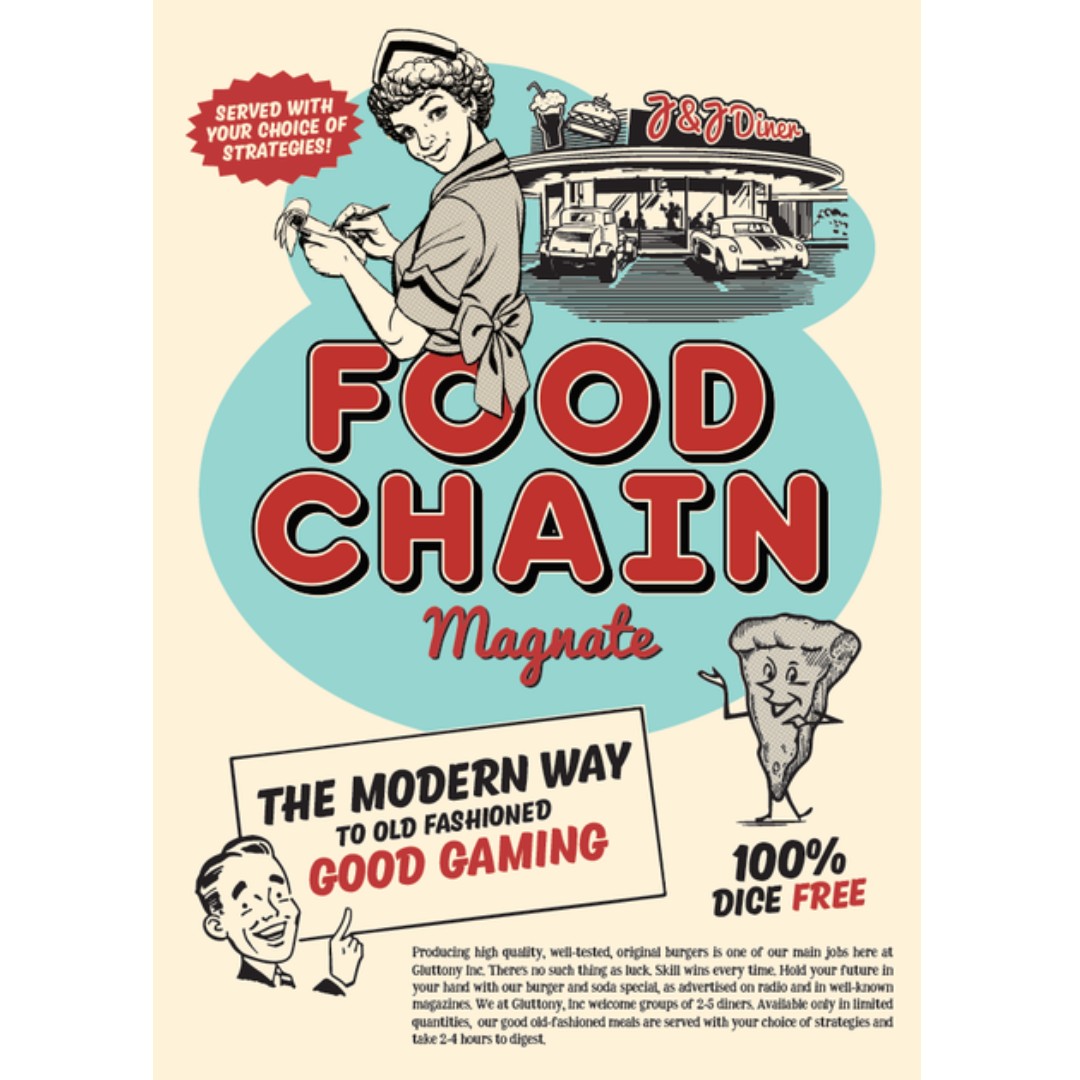 Bnis Food Chain Magnate Board Game Hobbies Toys Toys Games On Carousell