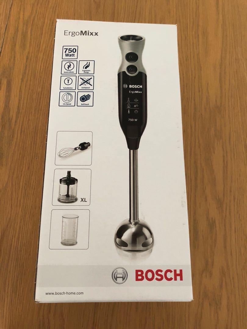 Lao Voorwaarde Graan Bosch ErgoMixx Hand Blender 750watt, TV & Home Appliances, Kitchen  Appliances, Juicers, Blenders & Grinders on Carousell