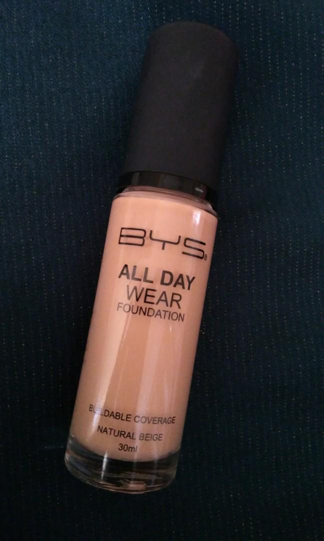 Bys All Day Wear Foundation Beauty Personal Care Face Makeup On Carousell Medium coverage that is a perfect solution for all skin types. bys all day wear foundation beauty