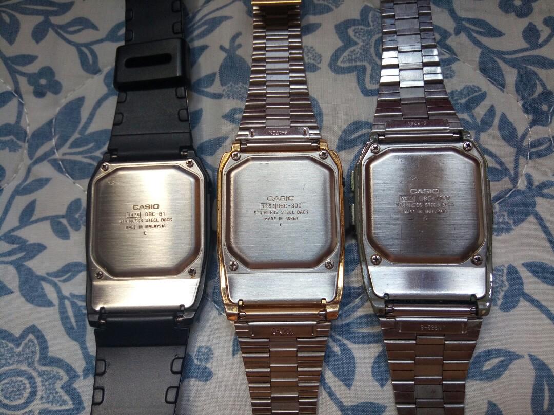 Casio discount dbc 81