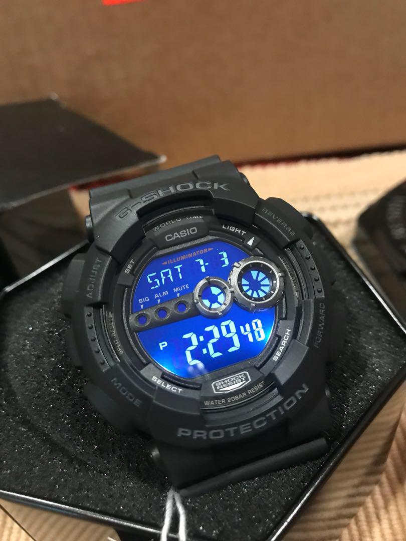 G shock gd 100 1bcr top