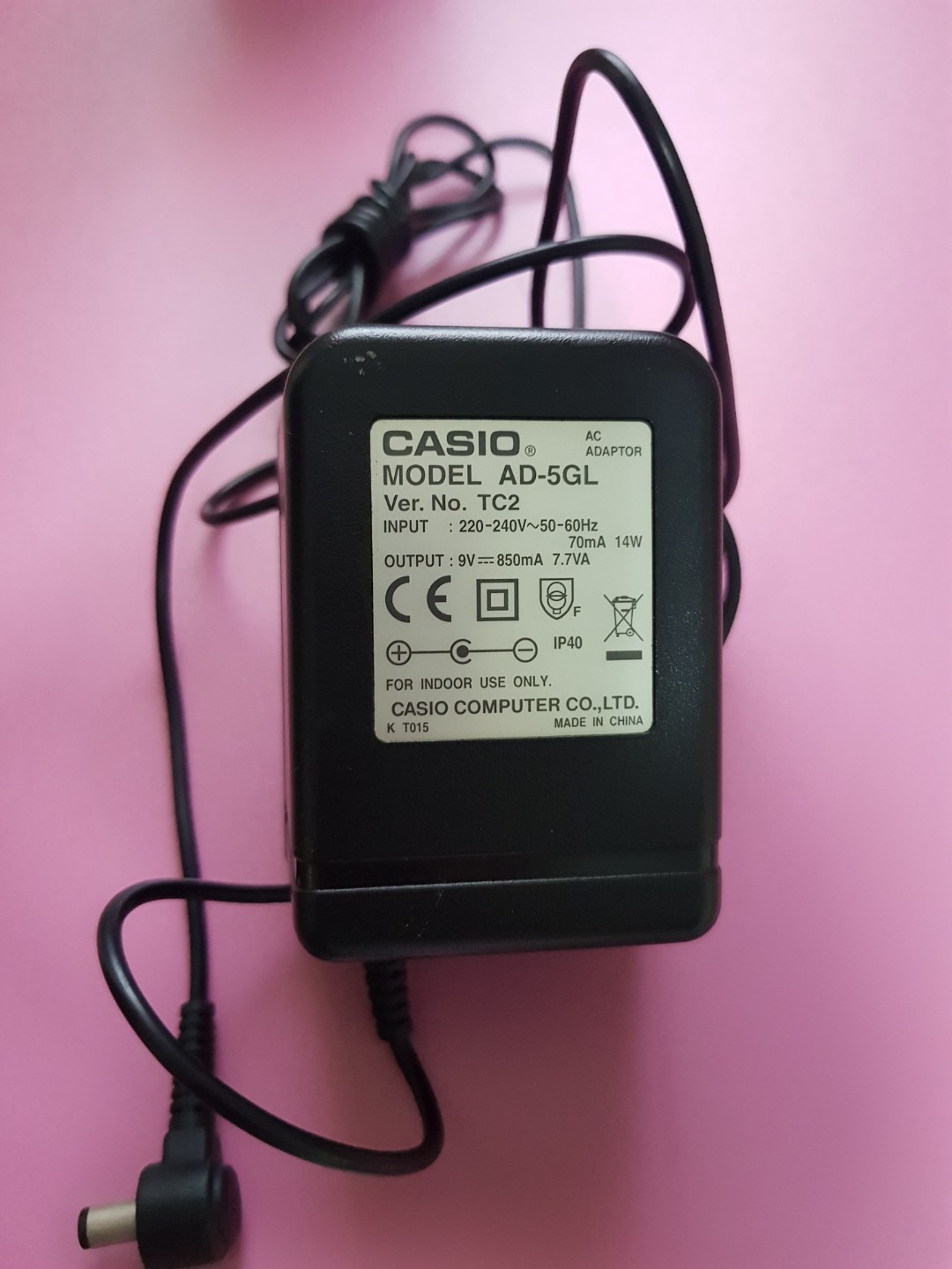 Casio ctk top 700 adapter