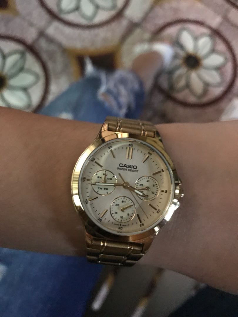 casio stainless steel back