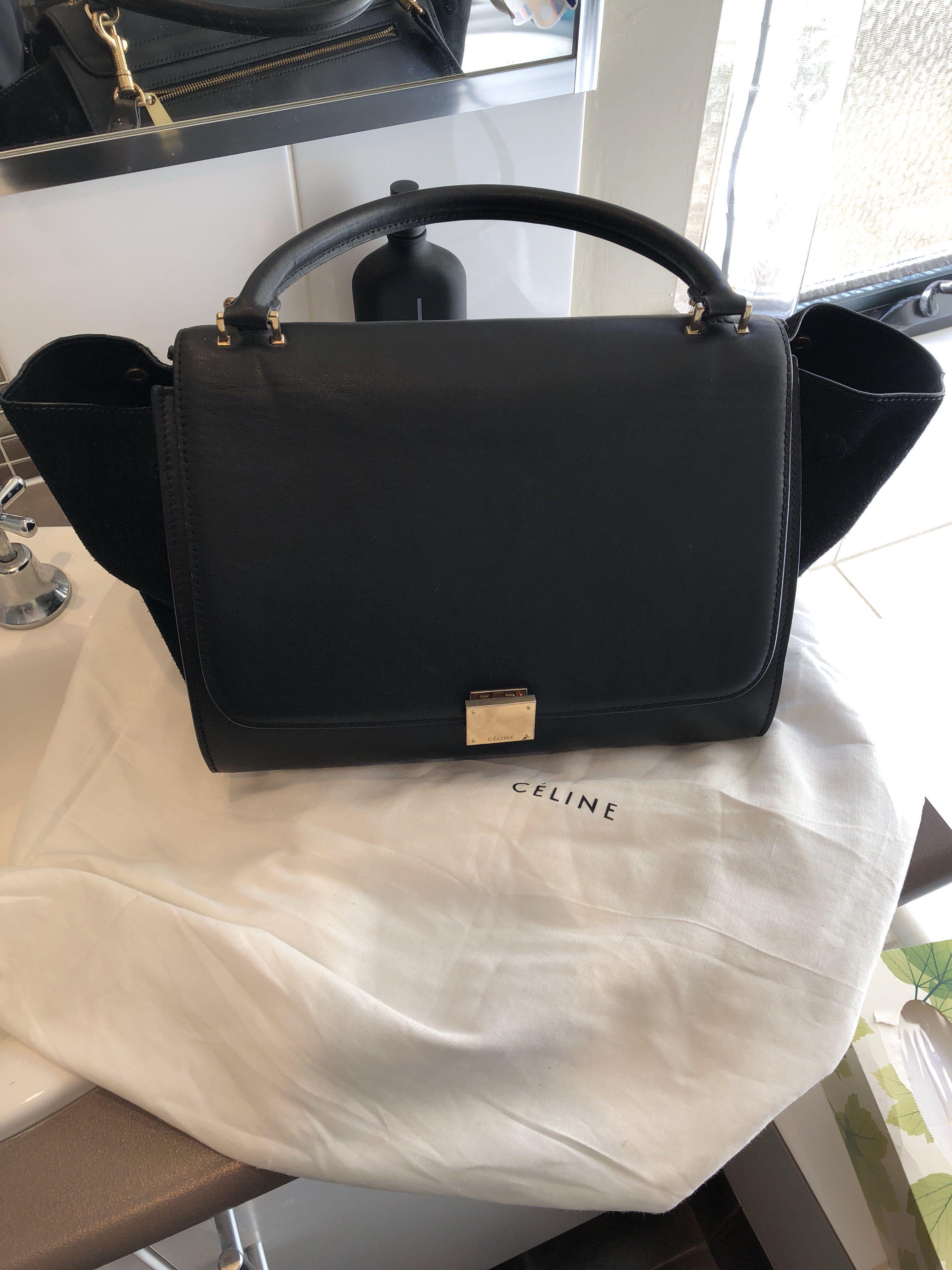 celine trapeze black