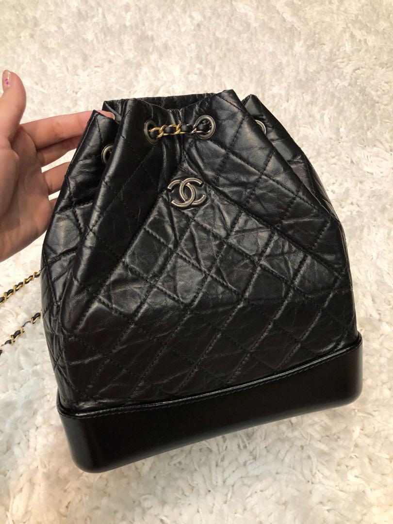 Chanel Gabrielle Backpack, Luxury, Bags & Wallets on Carousell