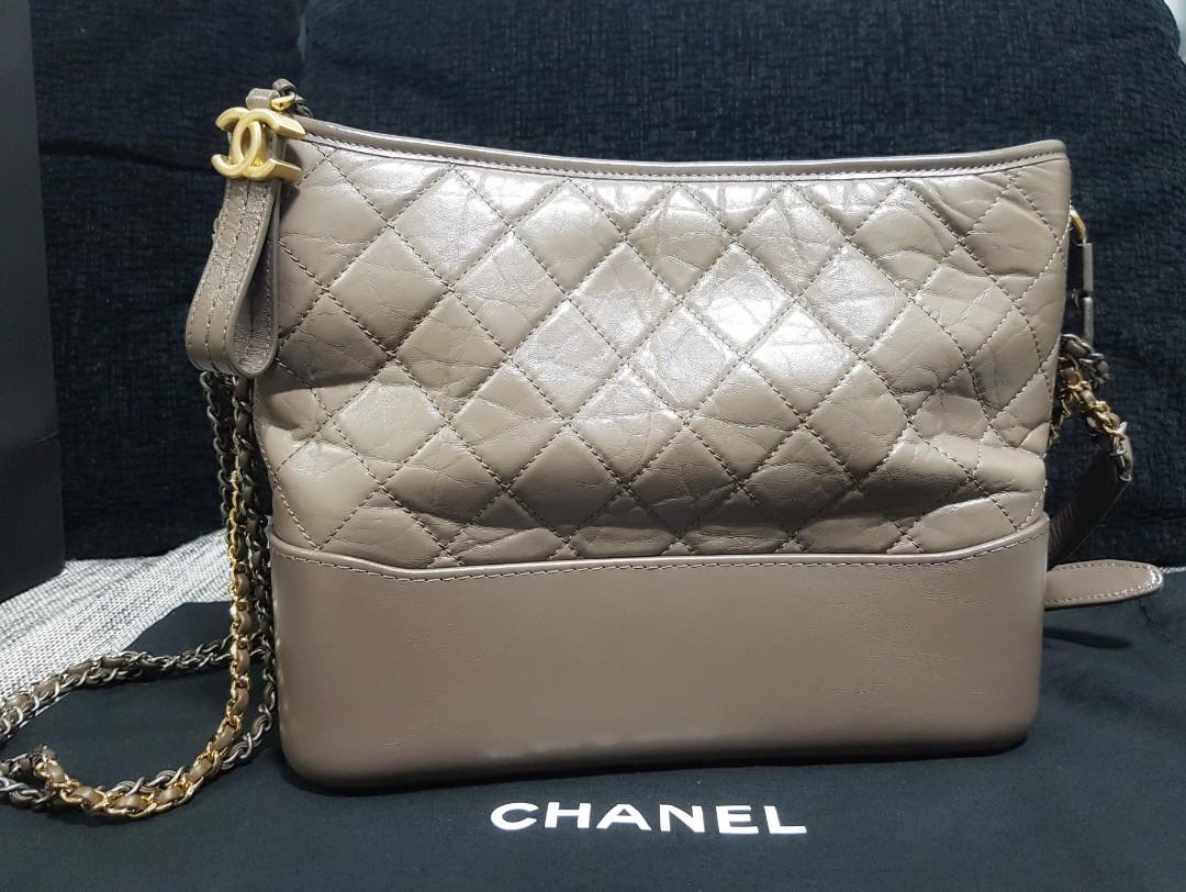 chanel taupe bag