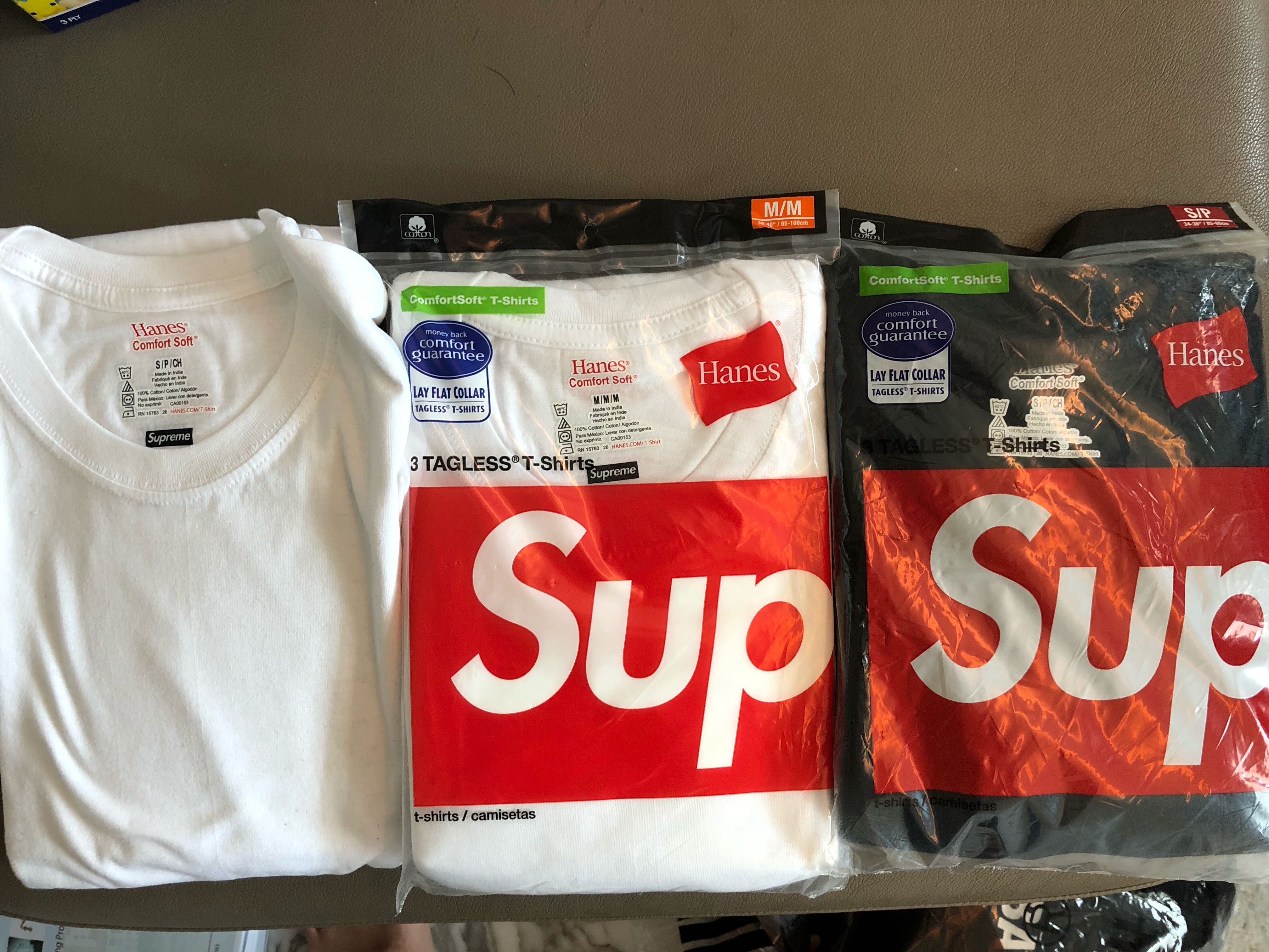 supreme hanes t shirts