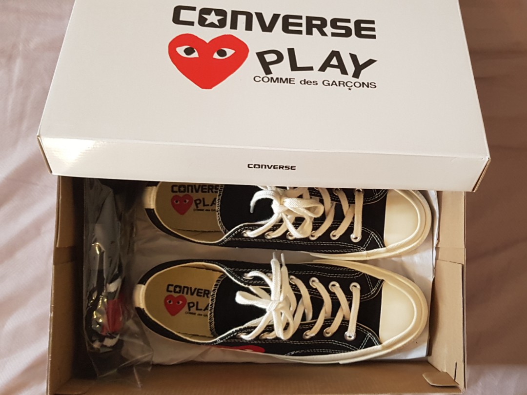 comme des garcons converse socks