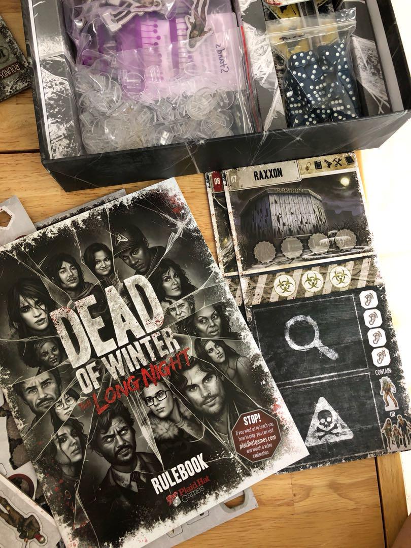 Dead Of Winter The Long Night Boardgame Super Mint Toys Games
