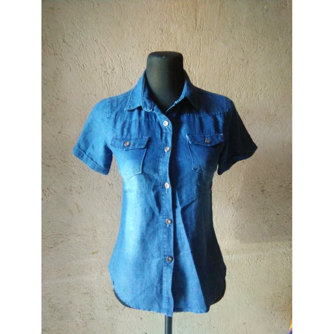 denim button up