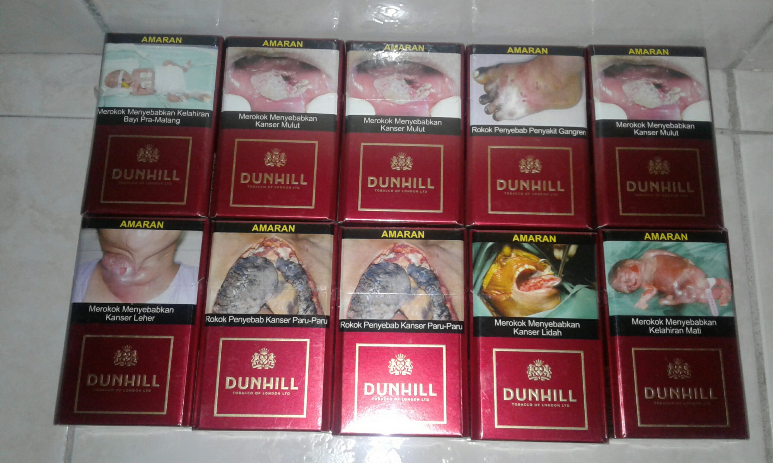 Dunhill original 1 carton Everything Else Others on Carousell
