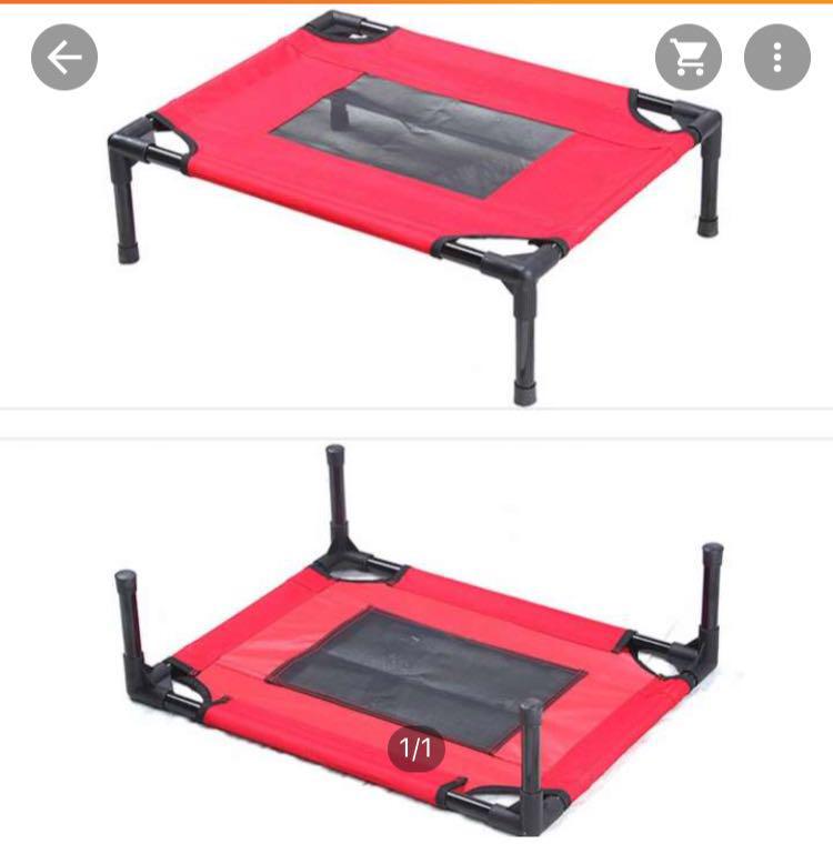 Elevated bed cot/ bed frame (Category: Homes & Other Pet Accessories) located in Singapore. Submitted by chriz_88 (Listing ID 182148162, Image 2). Description: Bought the wrong size .