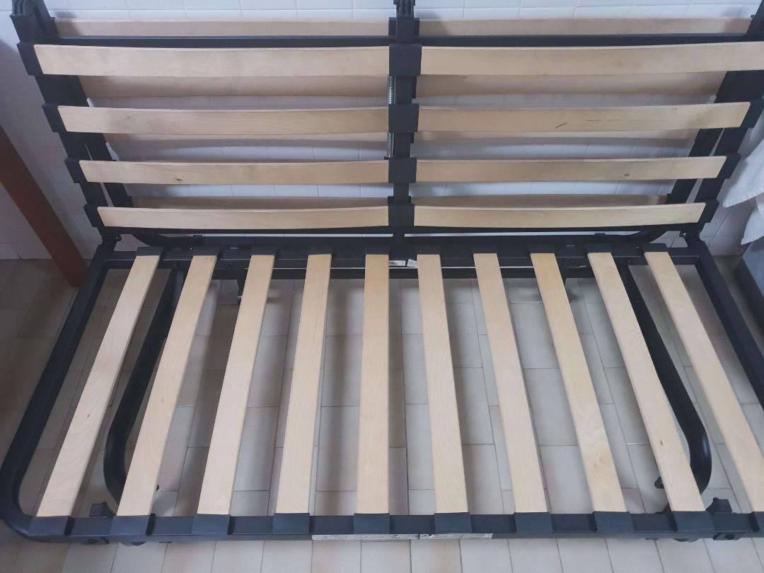 Foldable King Size Bed Frame Furniture, Foldable King Size Bed